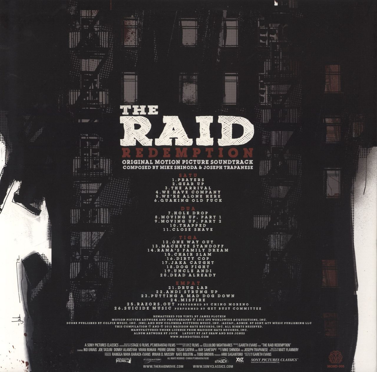 Original Soundtrack The Raid Redemption [Original Motion Picture Soun