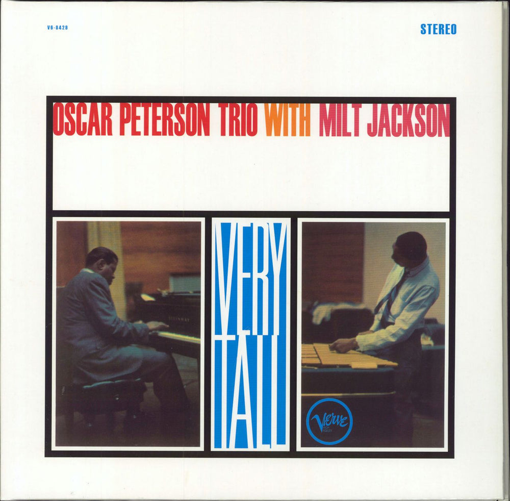 Oscar Peterson & Milt Jackson Very Tall - 180gram German vinyl LP album (LP record) V6-8429