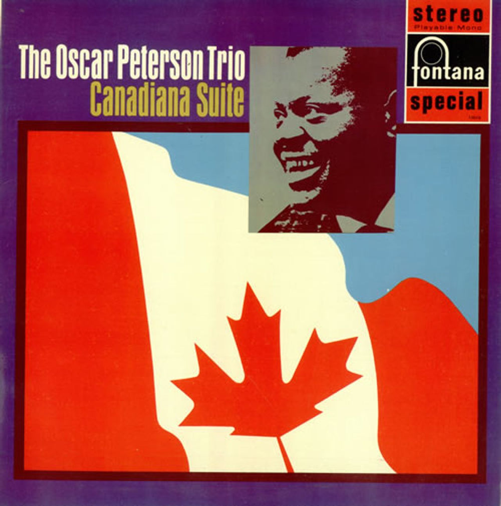 Oscar Peterson Canadiana Suite UK vinyl LP album (LP record) SFL13015