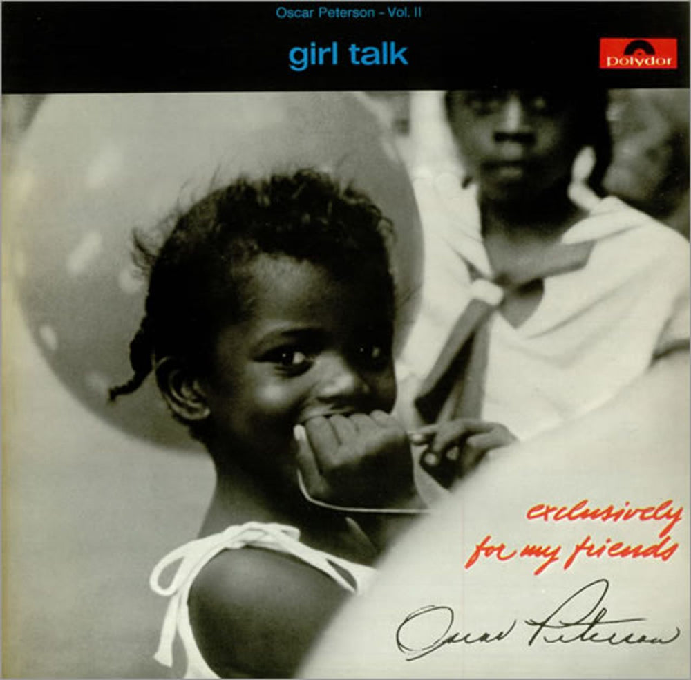 Oscar Peterson Girl Talk UK vinyl LP album (LP record) 583719