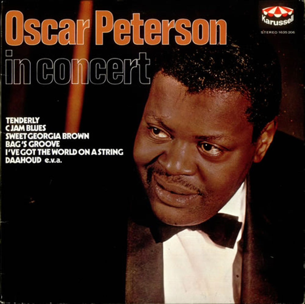 Oscar Peterson In Concert Dutch vinyl LP album (LP record) 1635206