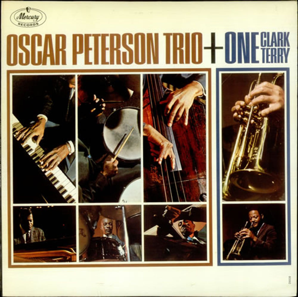 Oscar Peterson Oscar Peterson Trio + One, Clark Terry UK vinyl LP album (LP record) 20030MCL