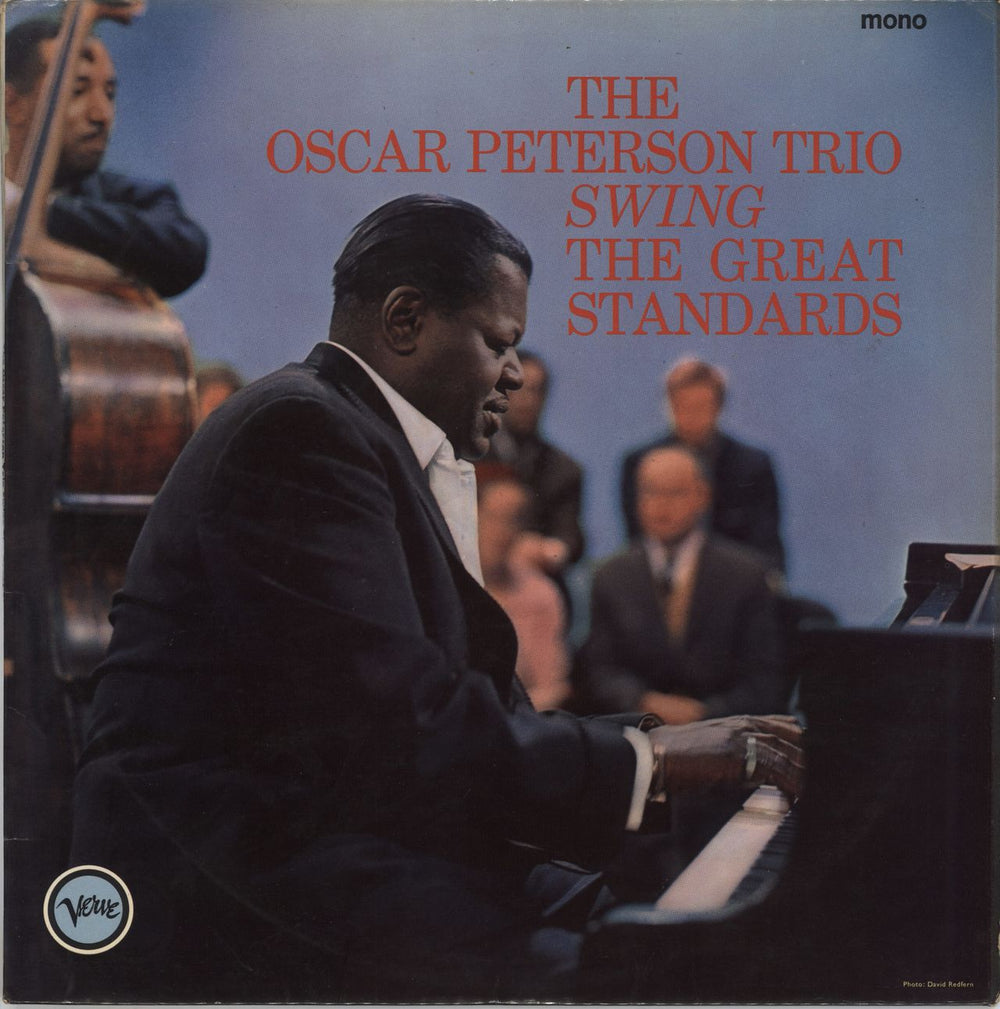 Oscar Peterson Swing The Great Standards UK vinyl LP album (LP record) VLP9114