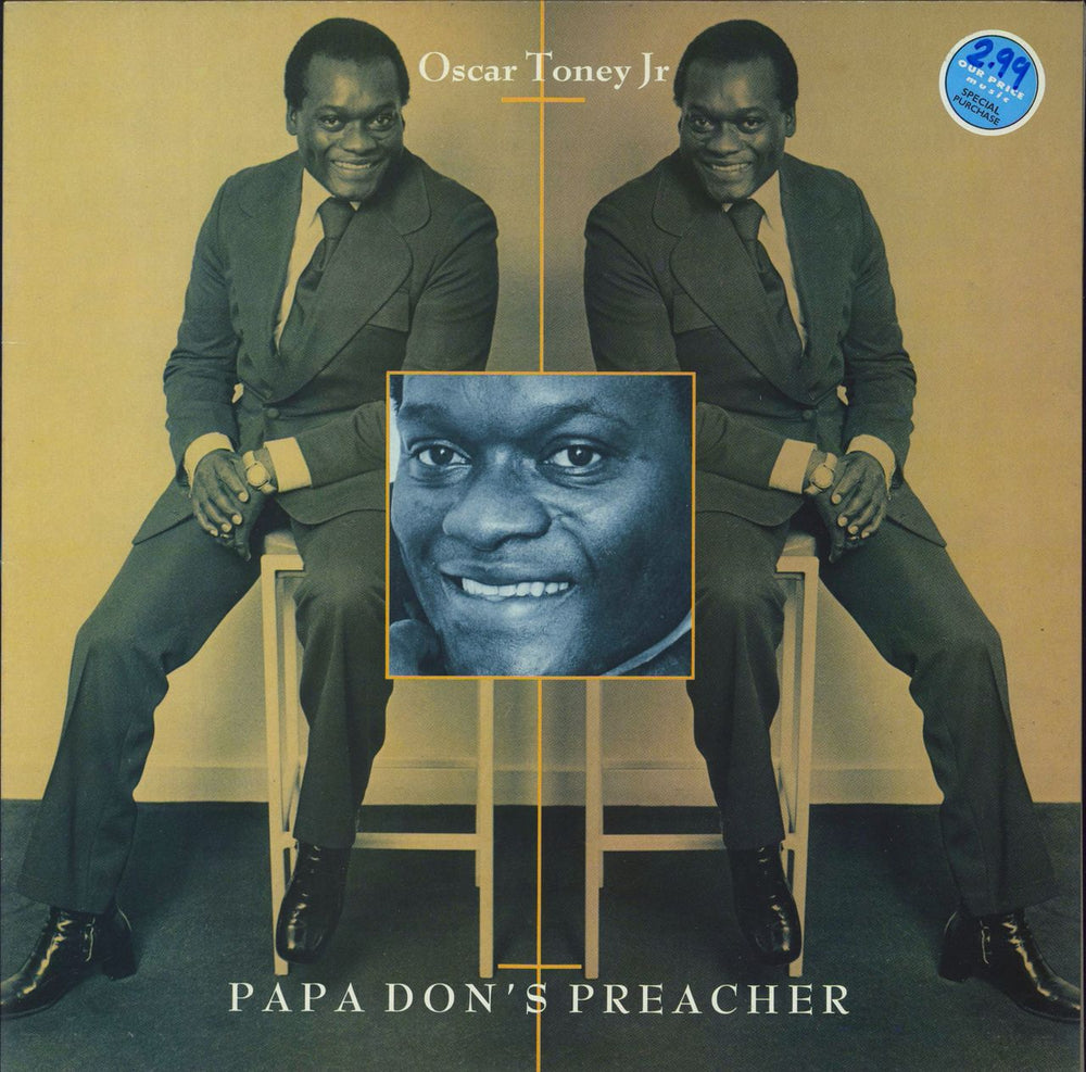 Oscar Toney Jr. Papa Don's Preacher UK vinyl LP album (LP record) CRB1183