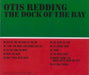 Otis Redding The Dock Of The Bay Japanese CD album (CDLP)