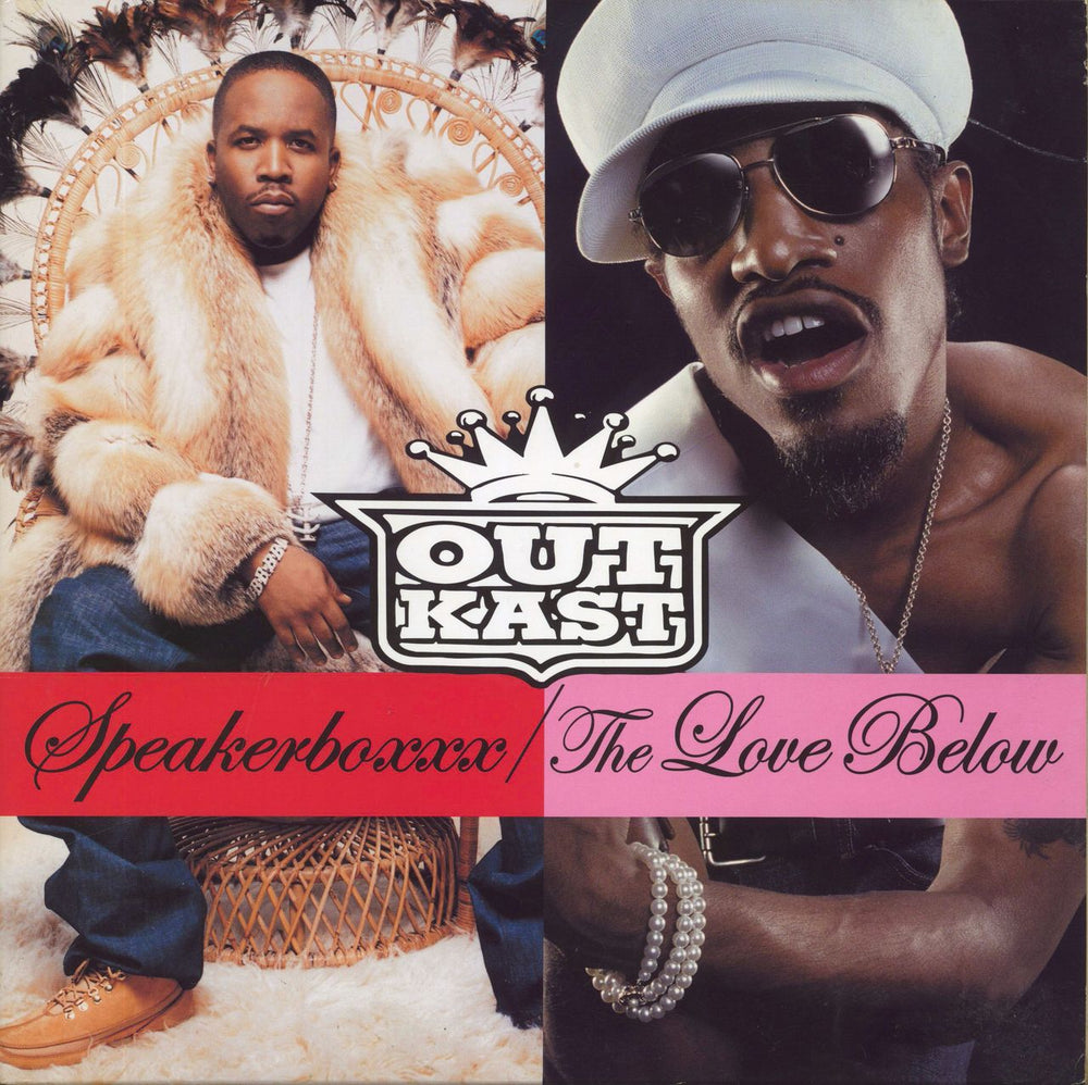 Outkast Speakerboxxx / The Love Below - 180gm Vinyl UK 4-LP vinyl album record set MOVLP091