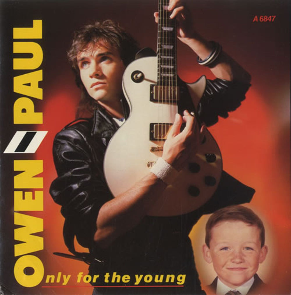 Owen Paul Only For The Young UK 7" vinyl single (7 inch record / 45) A6847