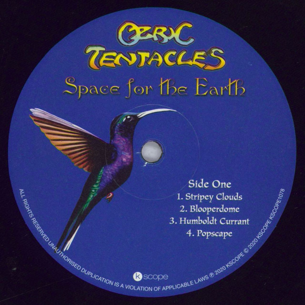 Ozric Tentacles Space For The Earth - 180gm UK vinyl LP album (LP record) OZRLPSP832013