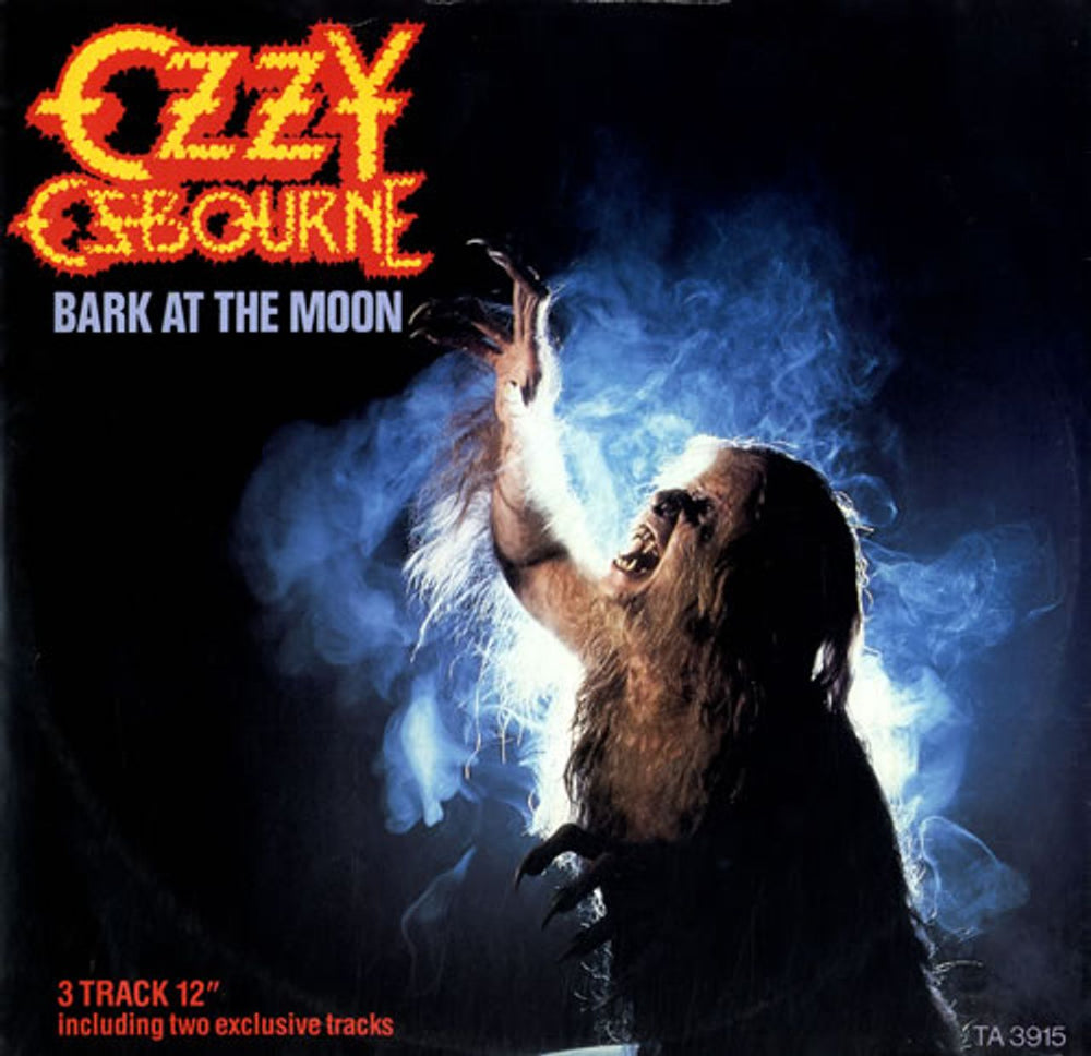 Ozzy Osbourne Bark At The Moon UK 12" vinyl single (12 inch record / Maxi-single) TA3915