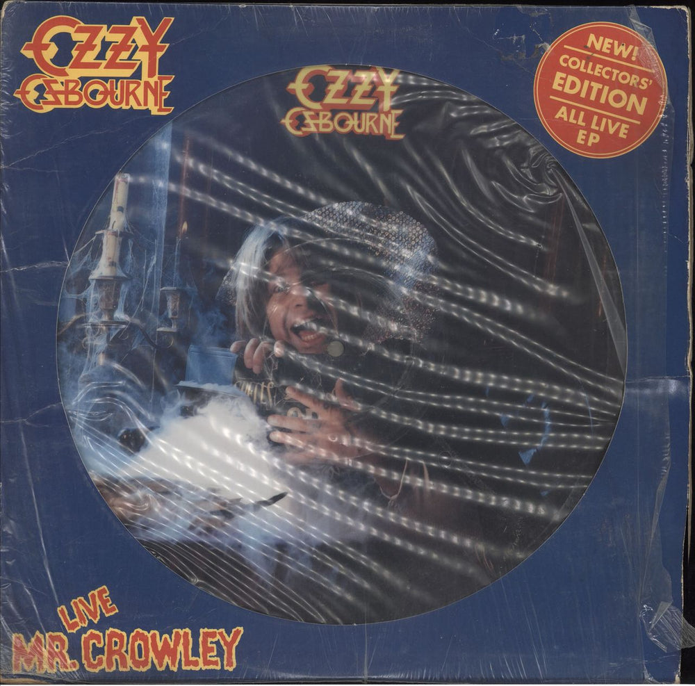 Ozzy Osbourne Mr Crowley - Shrink US 12" vinyl picture disc (12 inch picture record) 37640