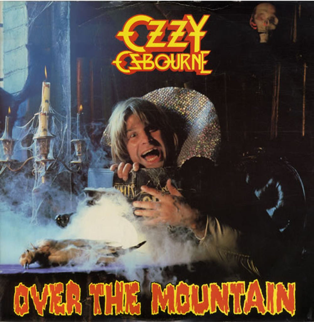 Ozzy Osbourne Over The Mountain UK 12" vinyl single (12 inch record / Maxi-single) JET12017