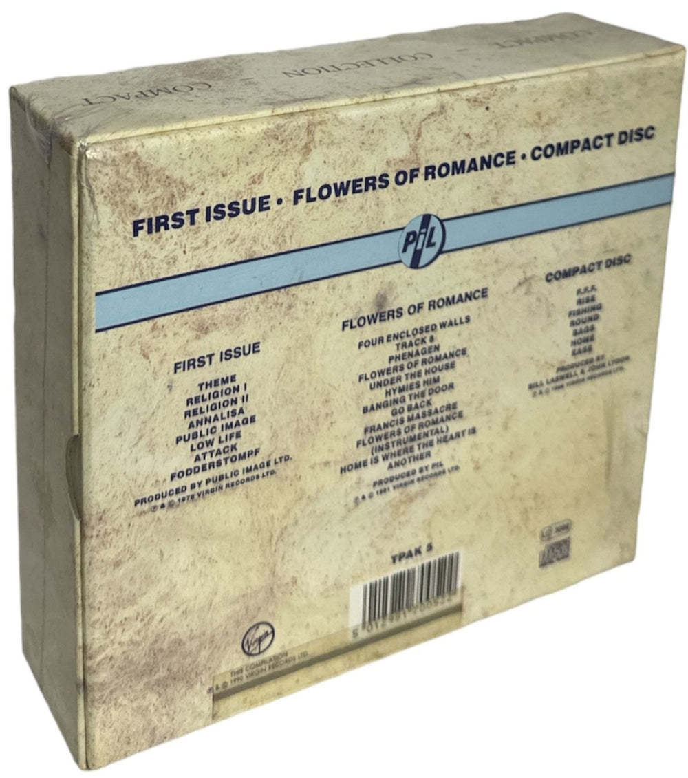 P.I.L. Box - Sealed UK CD Album Box Set