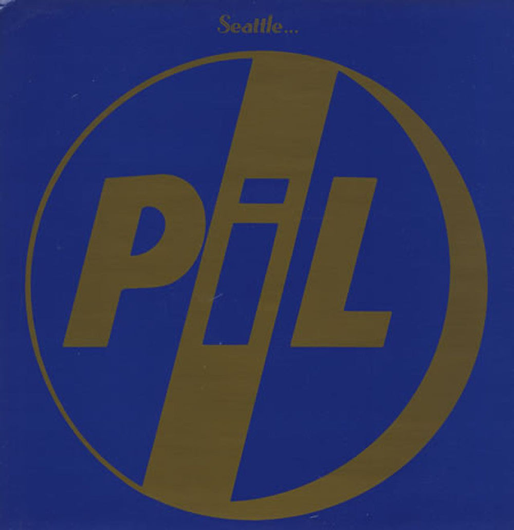 P.I.L. Seattle UK 12" vinyl single (12 inch record / Maxi-single) VS988-12