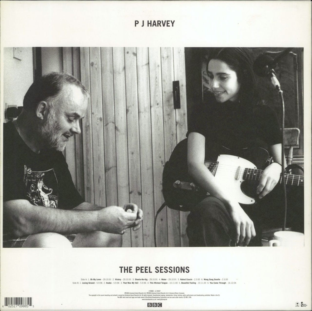 P.J. Harvey The Peel Sessions 1991 - 2004 UK vinyl LP album (LP record) 602517098855