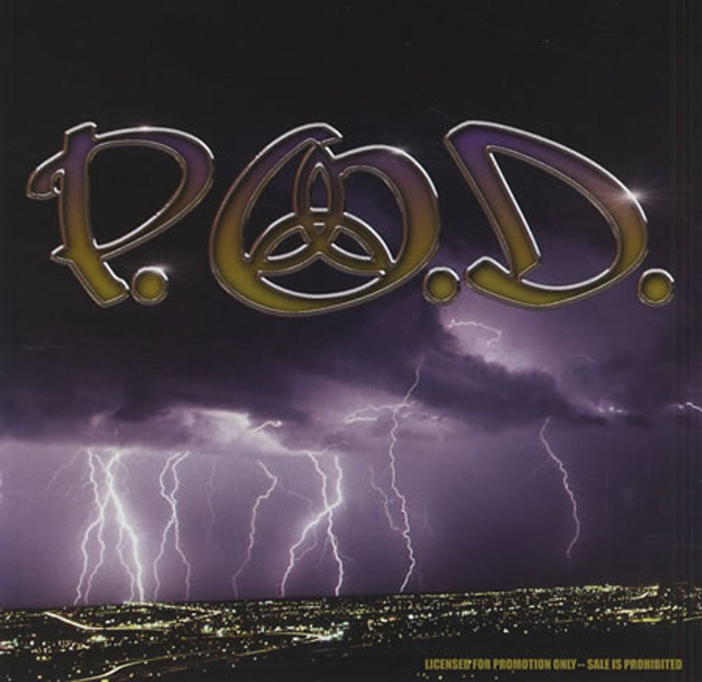 P.O.D. Alive US Promo CD single (CD5 / 5") PRCD-300582