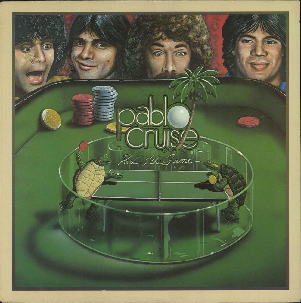 Pablo Cruise Part Of The Game Canadian vinyl LP album (LP record) SP3712