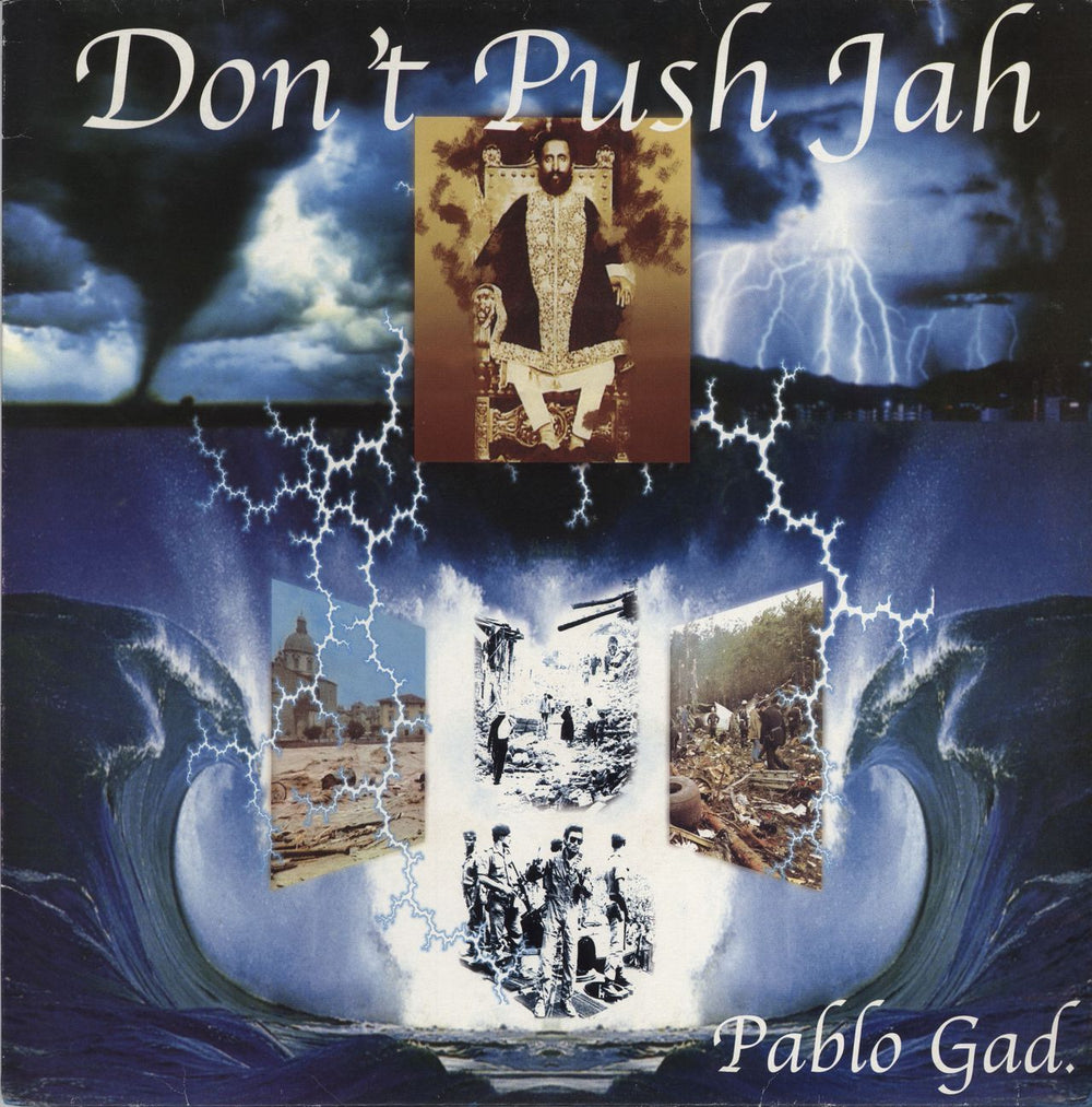 Pablo Gad Don't Push Jah UK vinyl LP album (LP record) ROTLP021