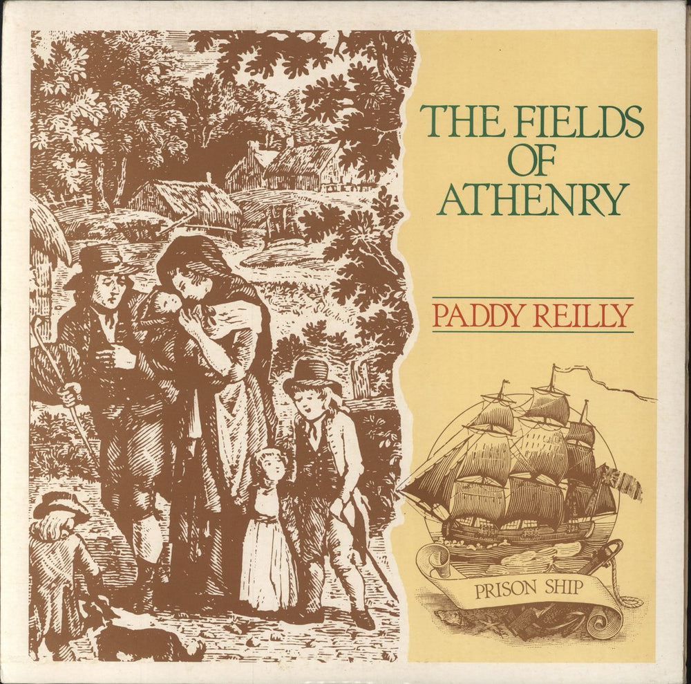 Paddy Reilly The Fields Of Athenry Irish vinyl LP album (LP record) DOLX9002