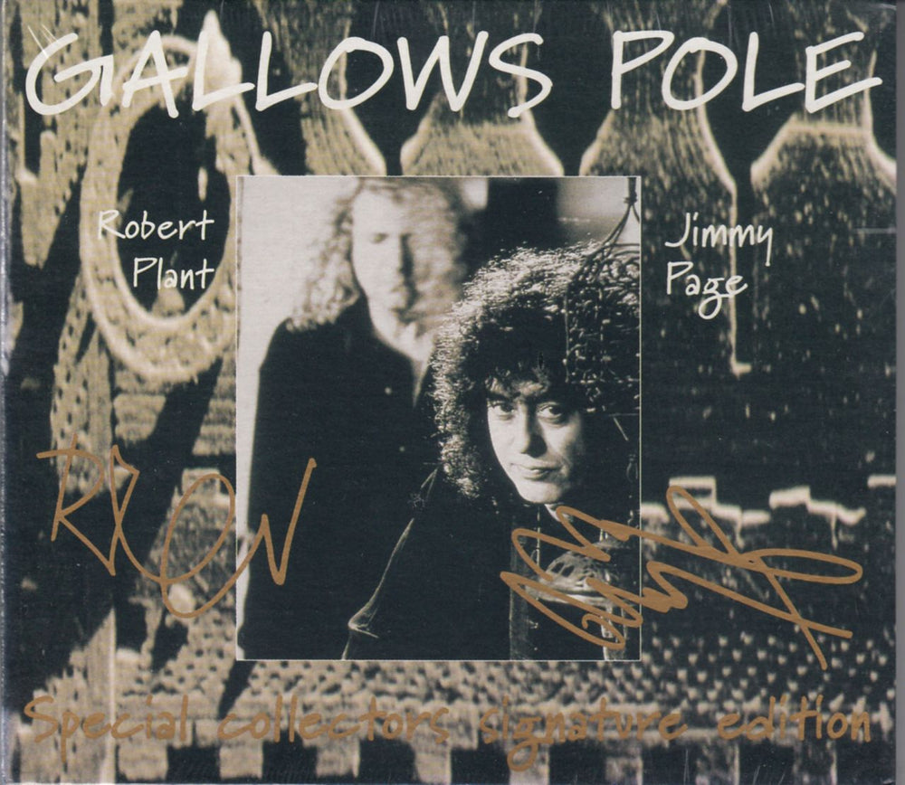 Page & Plant Gallows Pole - Signature Edition Australian CD single (CD5 / 5") 856421-2