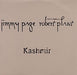 Page & Plant Kashmir French Promo CD single (CD5 / 5") 1973