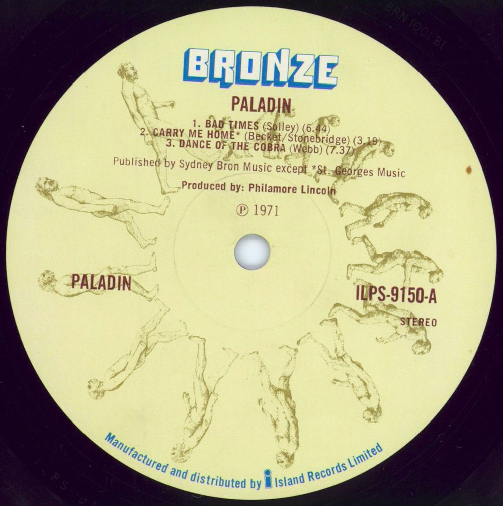 Paladin Paladin - VG UK vinyl LP album (LP record) PDILPPA776192