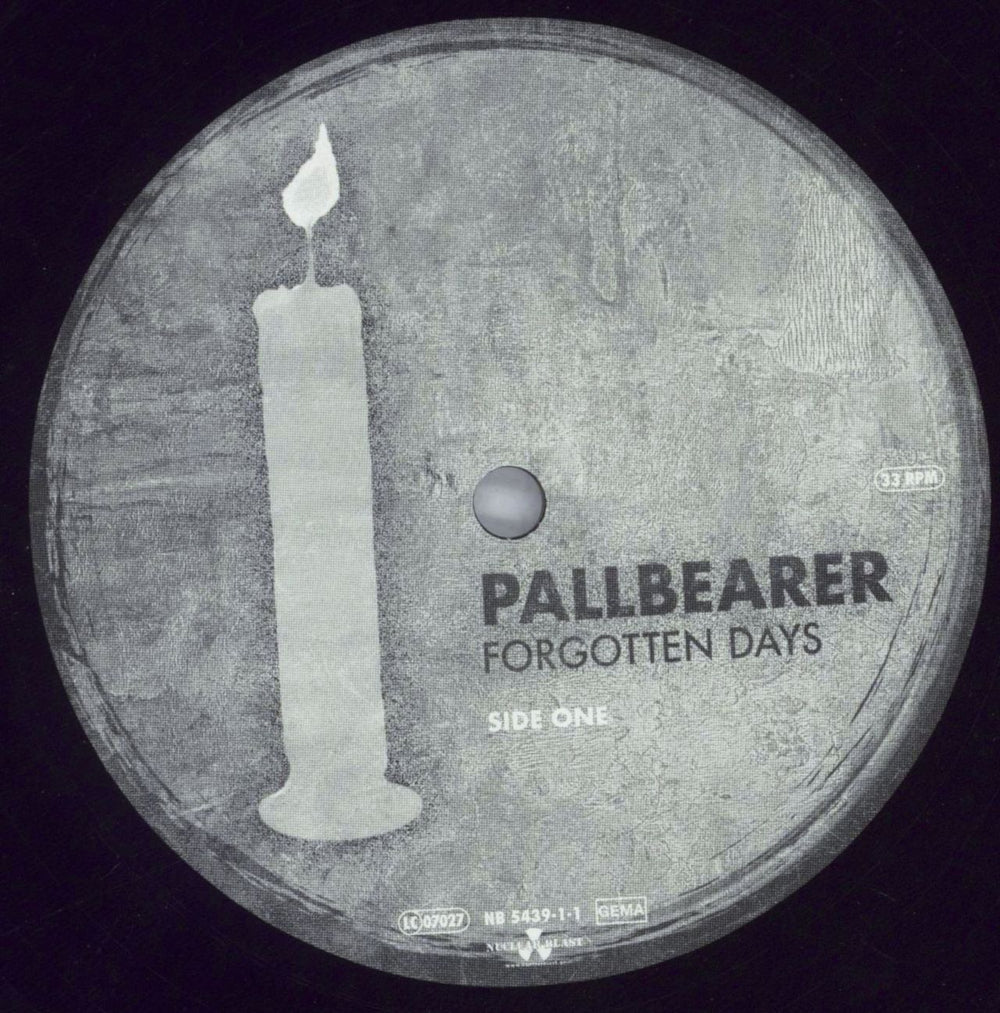 Pallbearer Forgotten Days US 2-LP vinyl record set (Double LP Album) 6EL2LFO822390