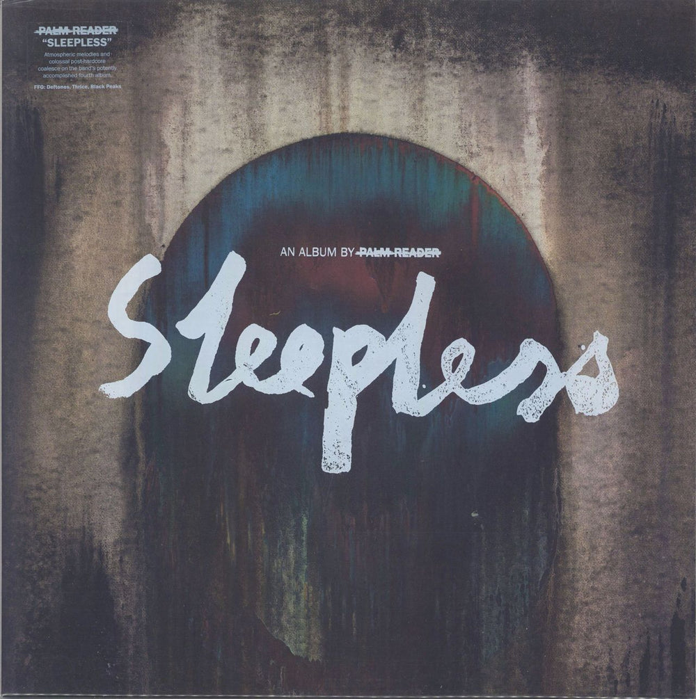 Palm Reader Sleepless - Beer and Black Twist Vinyl UK vinyl LP album (LP record) CRR014V