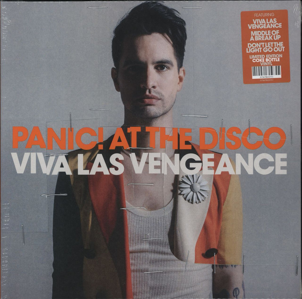 Panic At The Disco Viva Las Vengeance - Coke Bottle Vinyl - Sealed UK vinyl LP album (LP record) 075678637629