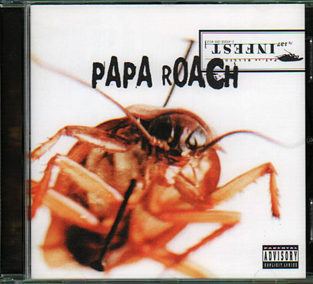 Papa Roach Infest UK CD album (CDLP) 150223-2