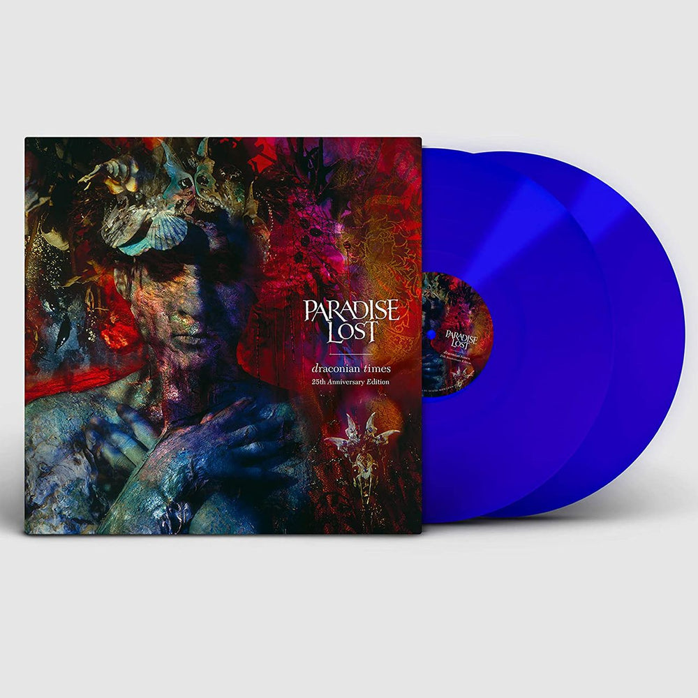 Paradise Lost Draconian Times - 25th Anniversary - Blue Vinyl - Sealed UK 2-LP vinyl record set (Double LP Album) P-L2LDR758014