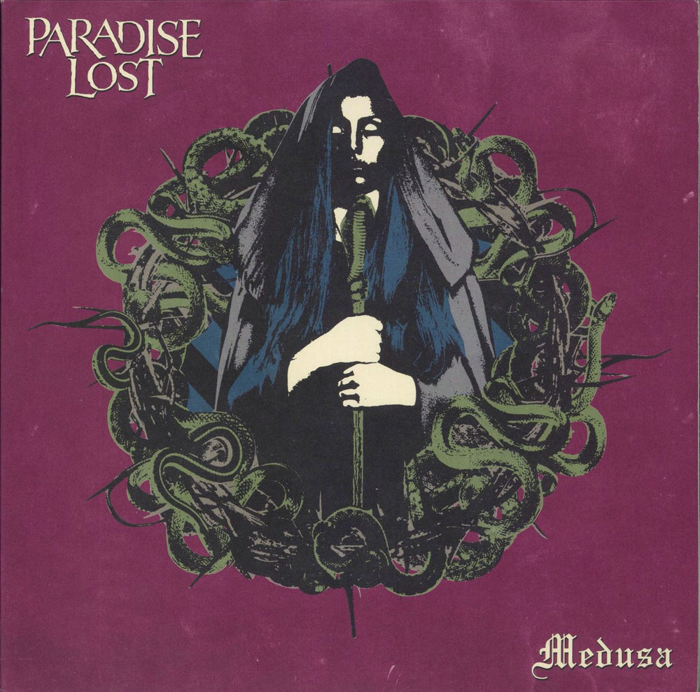 Paradise Lost Medusa - Silver Vinyl German vinyl LP album (LP record) NB3797-1