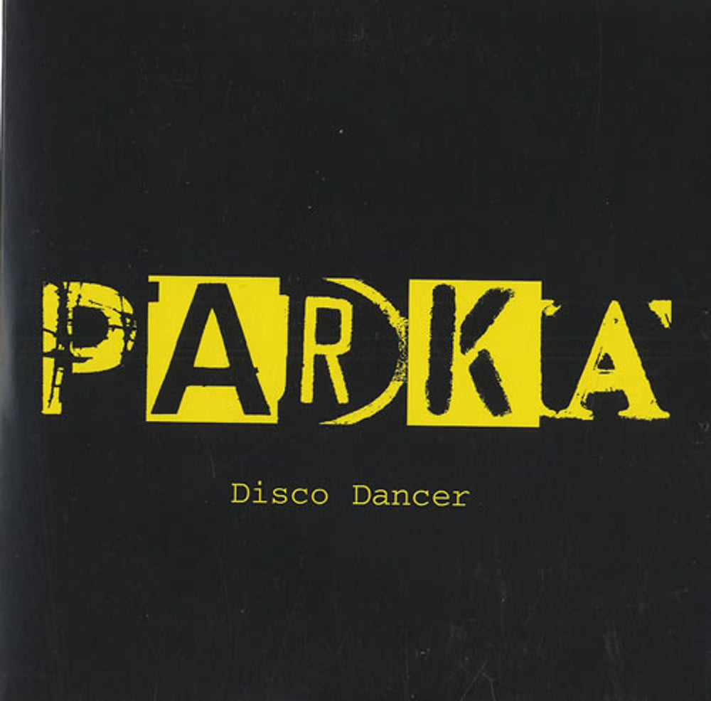 Parka Disco Dancer UK Promo CD single (CD5 / 5") JPRCDS028P