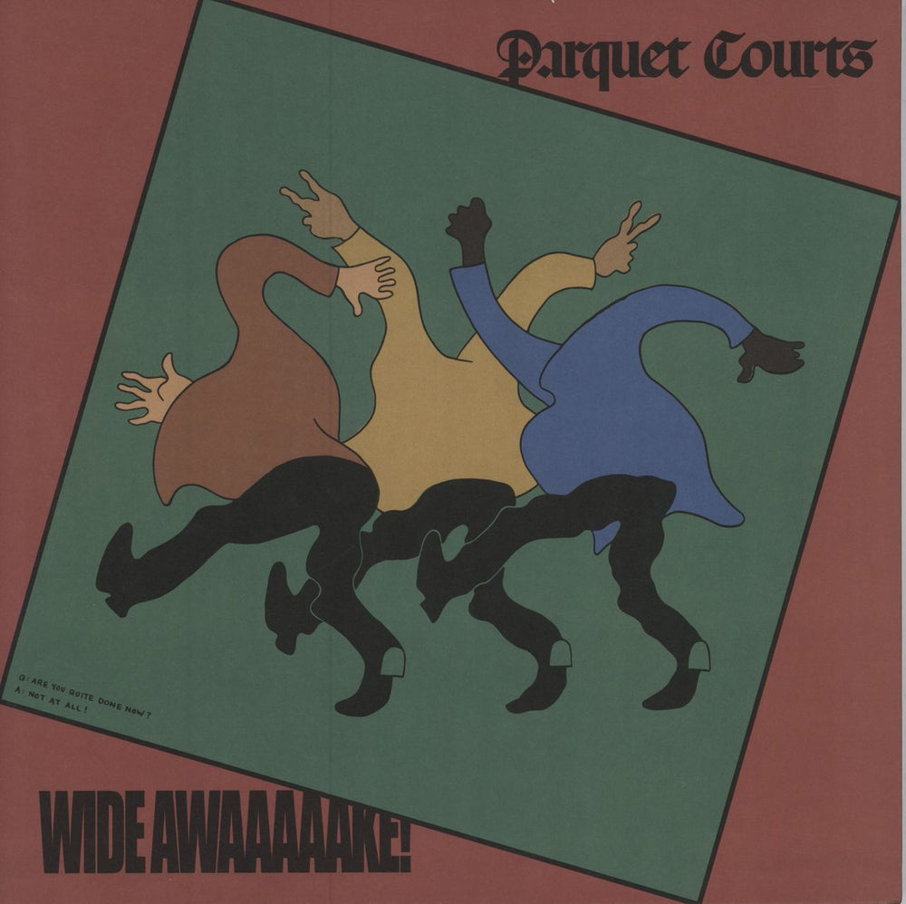 Parquet Courts Wide Awake: Deluxe Edition US vinyl LP album (LP record) RT0001LPX