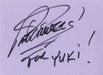 Pat Travers Page Of An Autograph Book UK memorabilia AUTOGRAPH