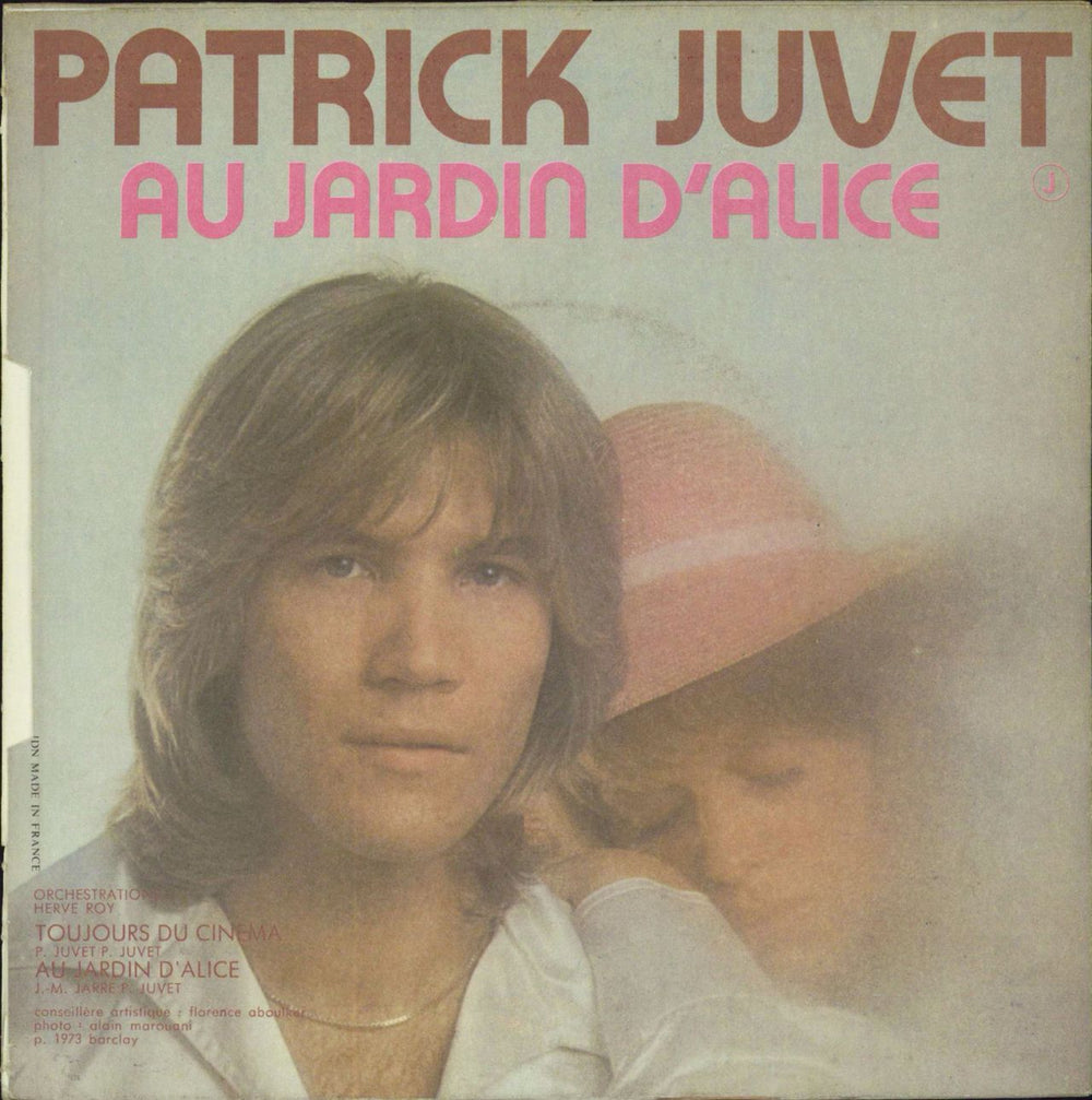 Patrick Juvet Toujours Du Cinema French 7" vinyl single (7 inch record / 45)