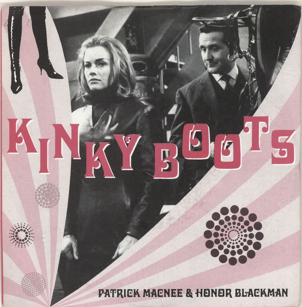 Patrick MacNee & Honor Blackman Kinky Boots UK 7" vinyl single (7 inch record / 45) KINKY1