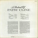 Patsy Cline A Portrait Of Patsy Cline US vinyl LP album (LP record)