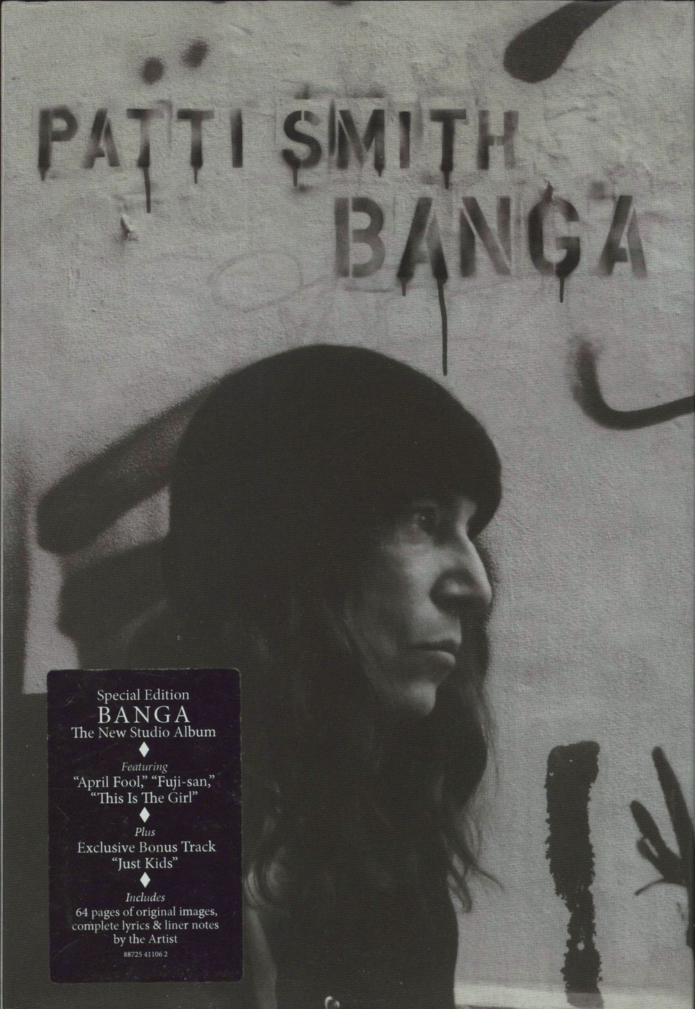 Patti Smith Banga: Special Edition UK CD album (CDLP) 88725411062