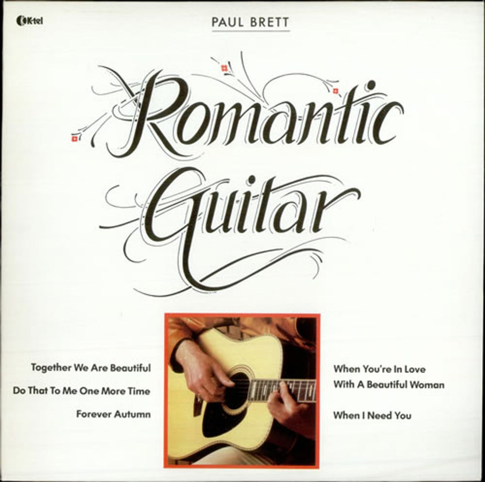 Paul Brett Romantic Guitar UK vinyl LP album (LP record) ONE1079