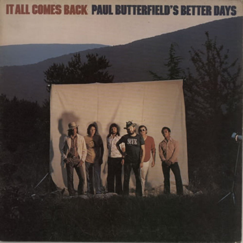 Paul Butterfield It All Comes Back UK vinyl LP album (LP record) K45517