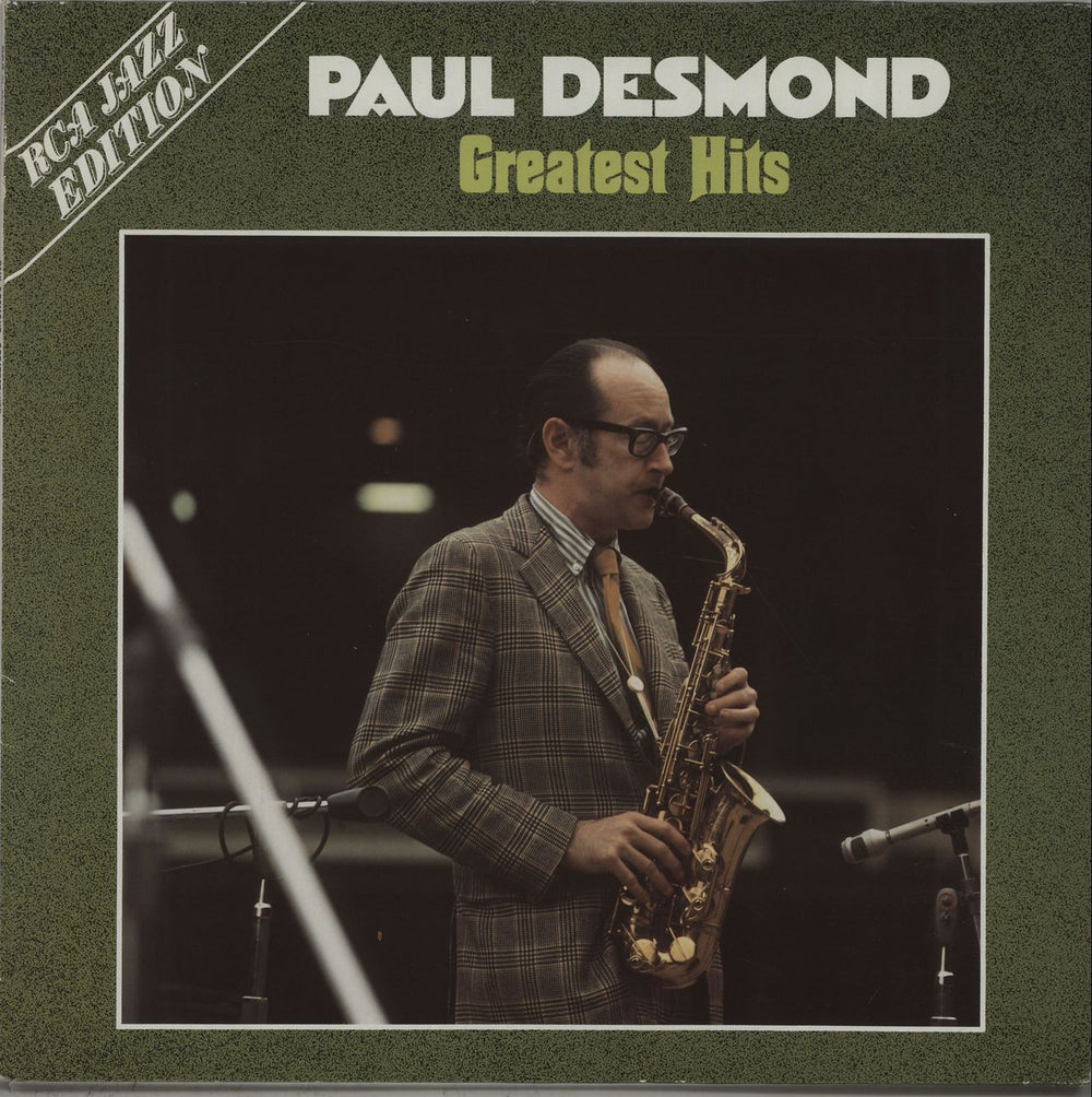 Paul Desmond Greatest Hits German vinyl LP album (LP record) CL89809