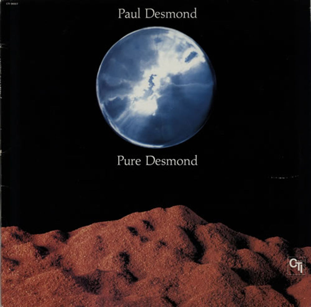 Paul Desmond Pure Desmond French vinyl LP album (LP record) CTI9007