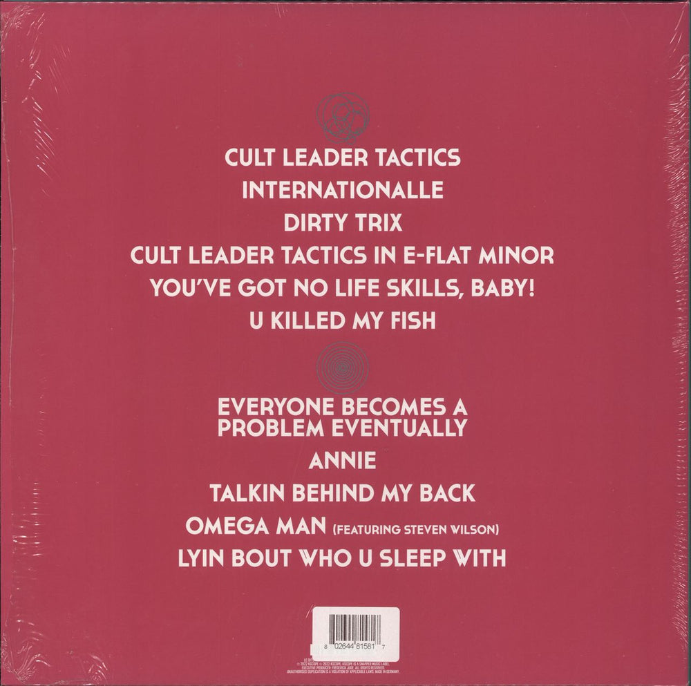 Paul Draper Cult Leader Tactics - Violet Vinyl UK vinyl LP album (LP record) 802644815817