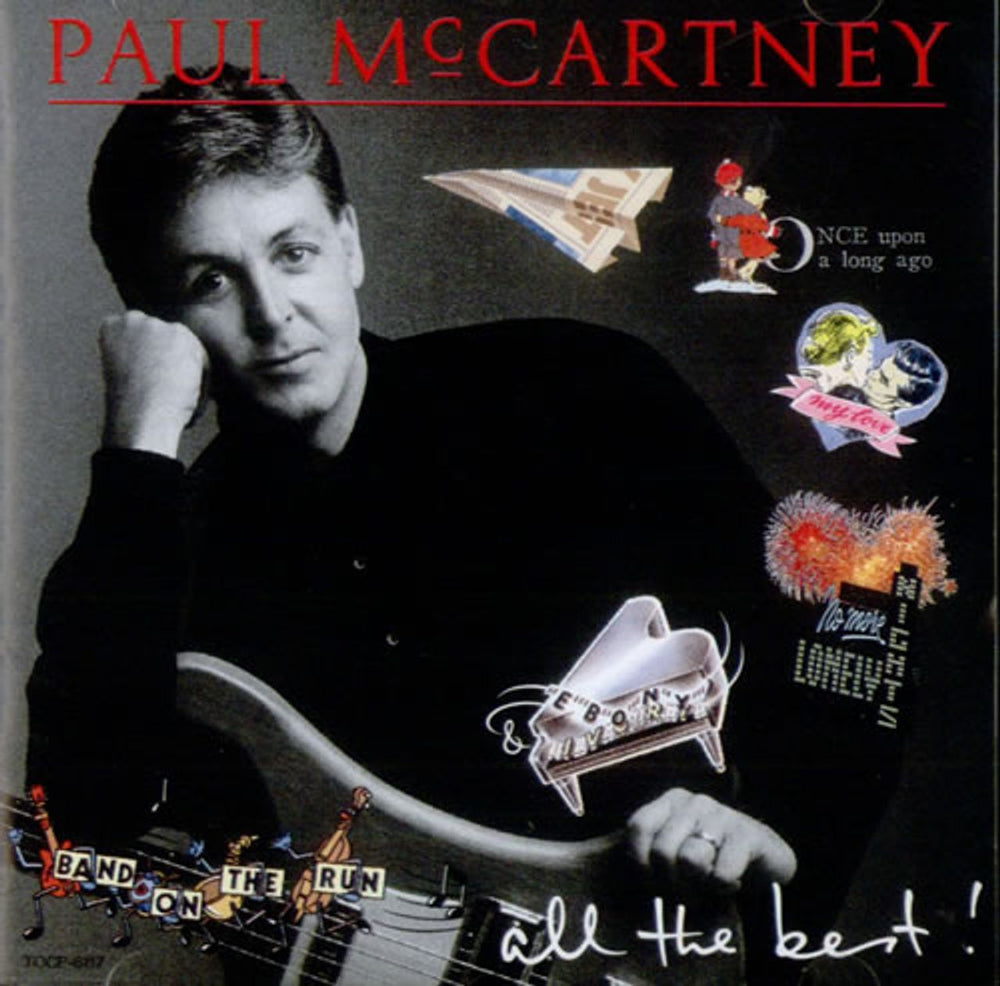 Paul McCartney and Wings All The Best Japanese CD album (CDLP) TOCP-6117