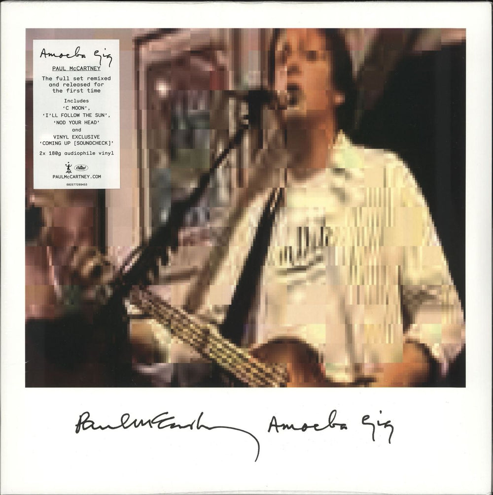 Paul McCartney and Wings Amoeba Gig - 180gm Vinyl - Sealed UK 2-LP vinyl record set (Double LP Album) 0602577289453