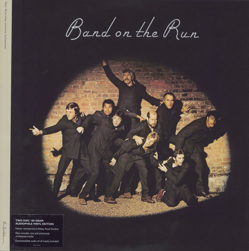 Paul McCartney and Wings Band On The Run - 180gram Vinyl UK 2-LP vinyl record set (Double LP Album) HRM-32566-01