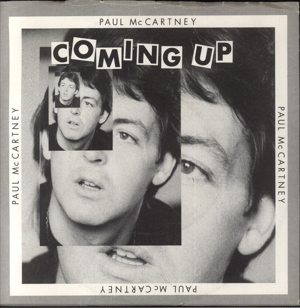 Paul McCartney and Wings Coming Up - P/S UK 7" vinyl single (7 inch record / 45) R6035