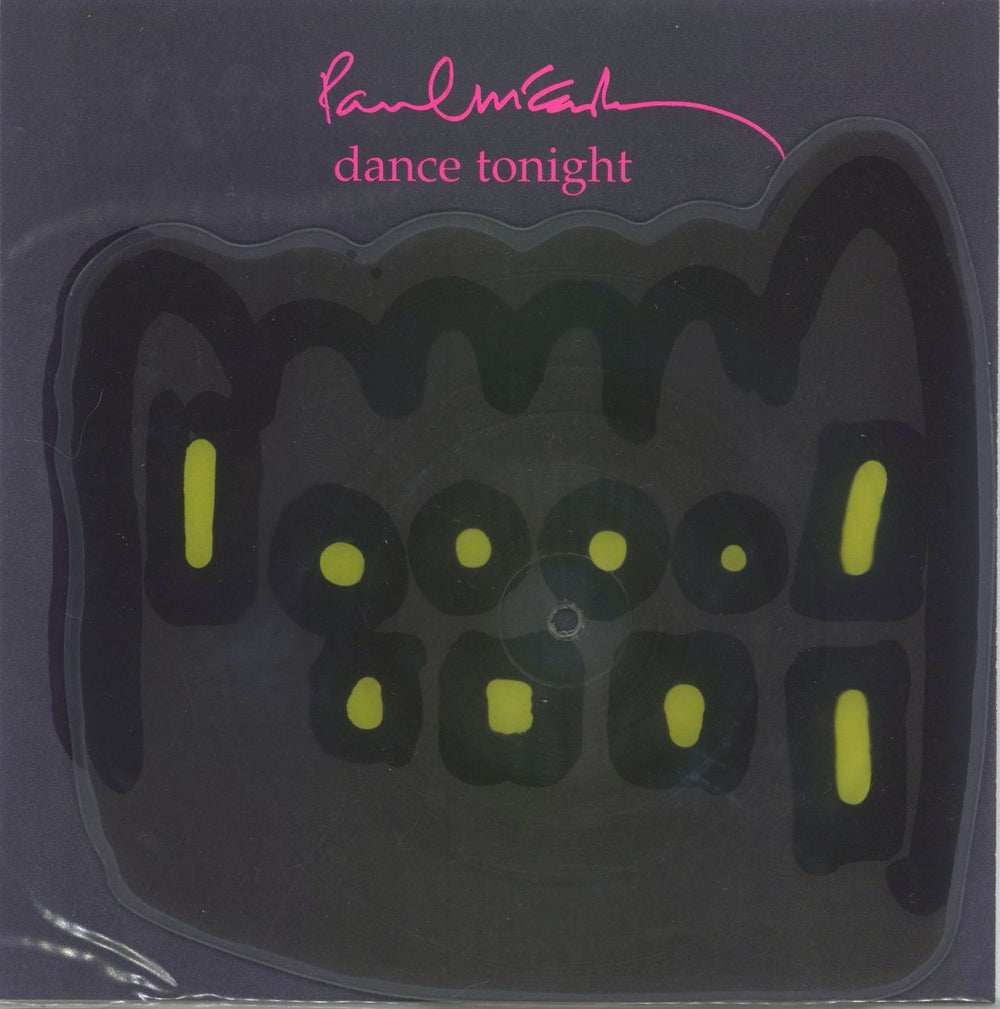 Paul McCartney and Wings Dance Tonight UK shaped picture disc (picture disc vinyl record) 7230384