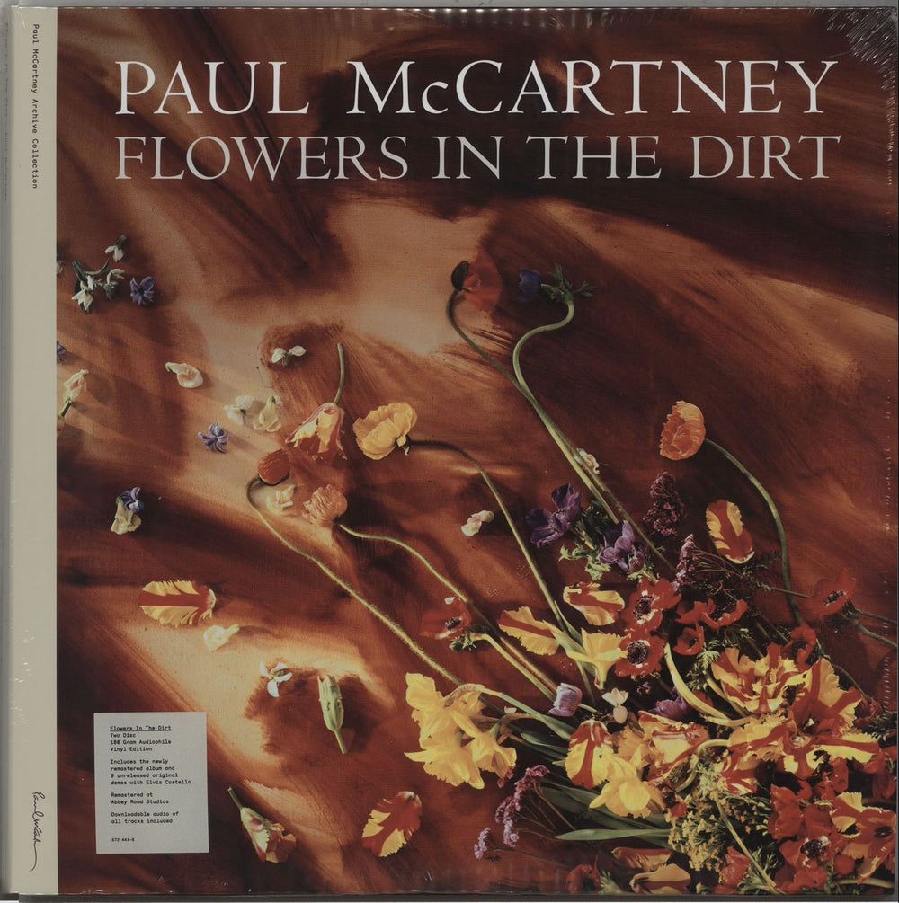 Paul McCartney and Wings Flowers In The Dirt - 180gram + Sealed UK 2-LP vinyl record set (Double LP Album) 572441-6