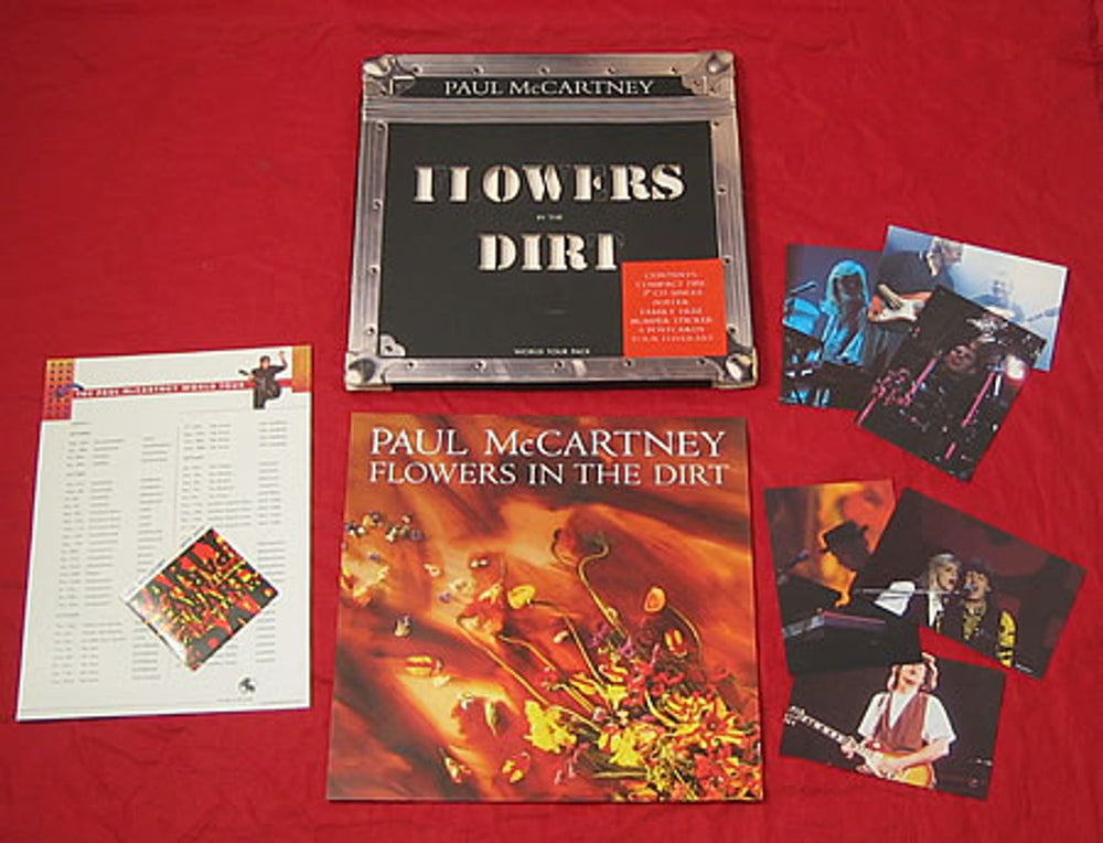 Paul McCartney and Wings Flowers In The Dirt - CD Set - EX UK box set CDPCSDX106